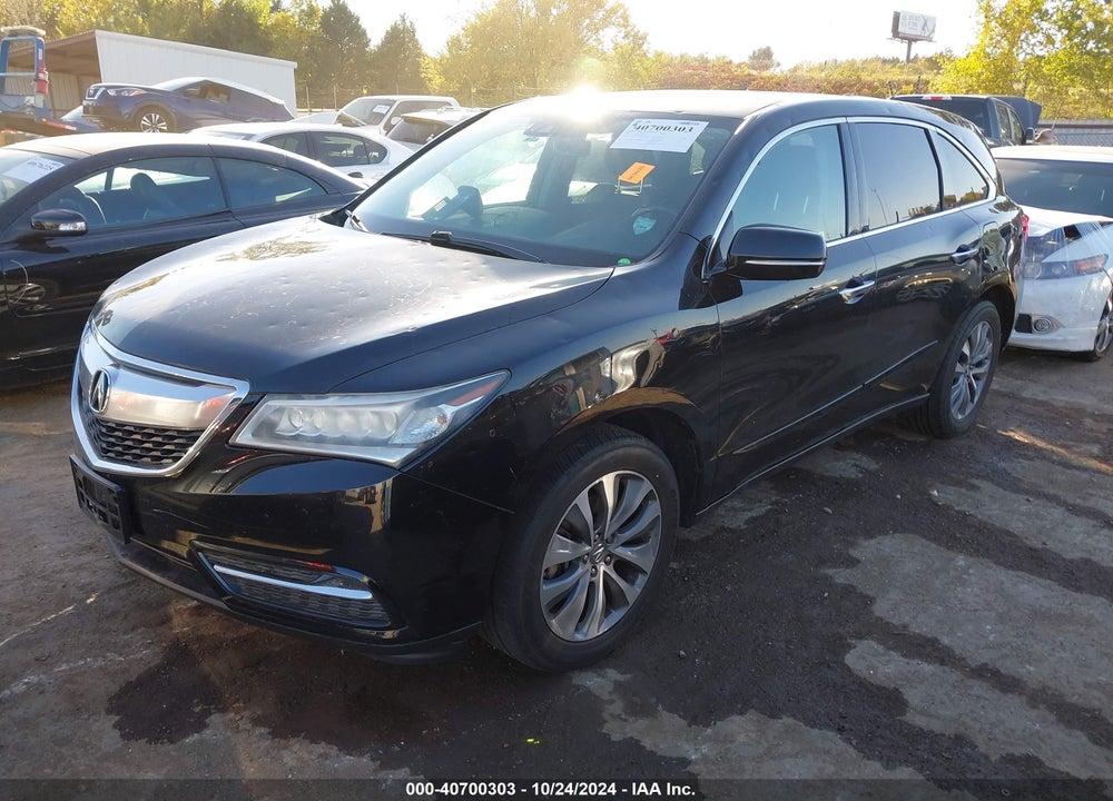 2016 ACURA MDX TECHNOLOGY   WATCH PLUS PACKAGES/TECHNOLOGY PACKAGE VIN: 5FRYD3H40GB004348