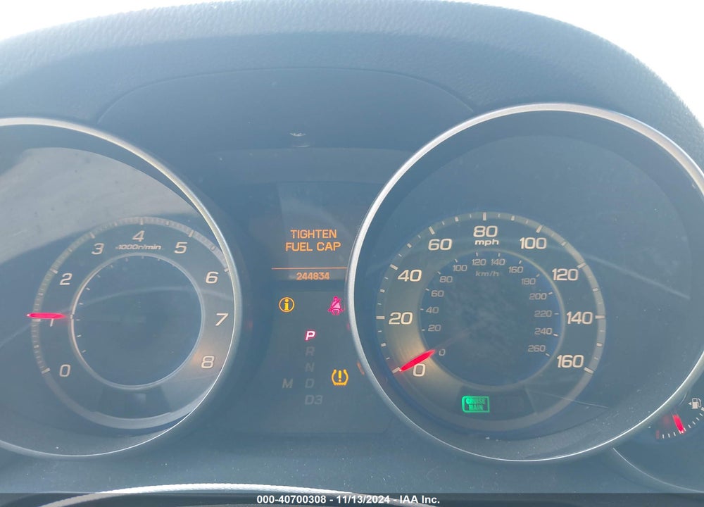 2009 ACURA MDX VIN: 2HNYD28289H515100