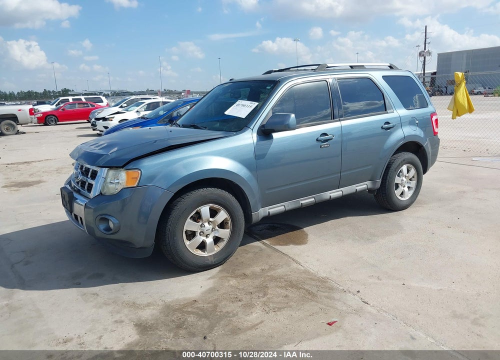 2011 FORD ESCAPE LIMITED VIN: 1FMCU0EG3BKB41090