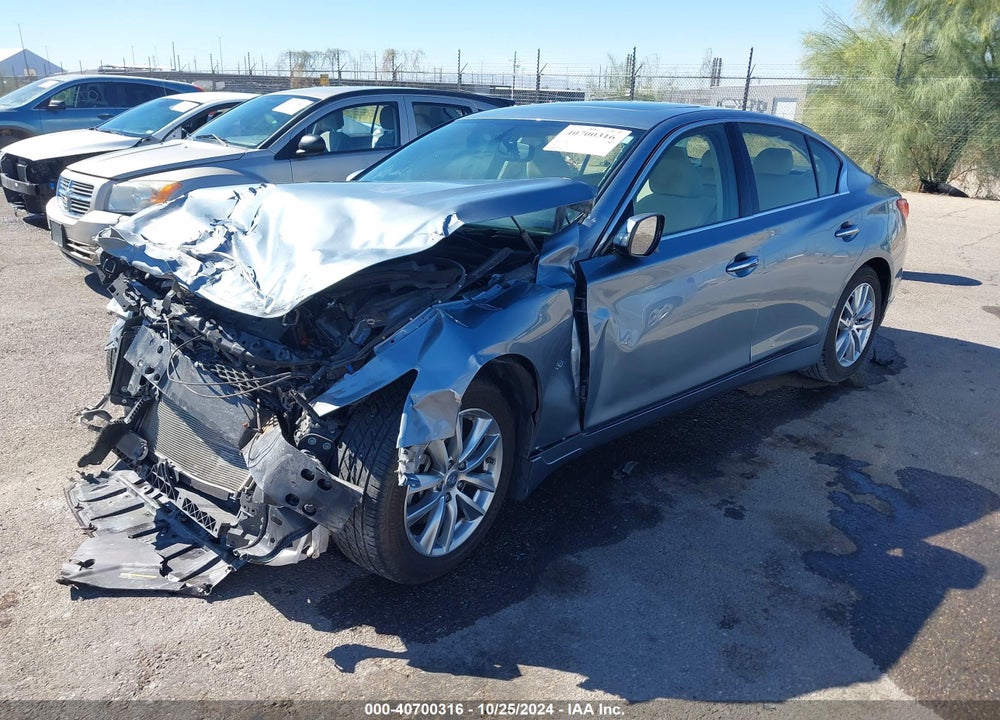 2015 INFINITI Q50 PREMIUM VIN: JN1BV7AP3FM333666