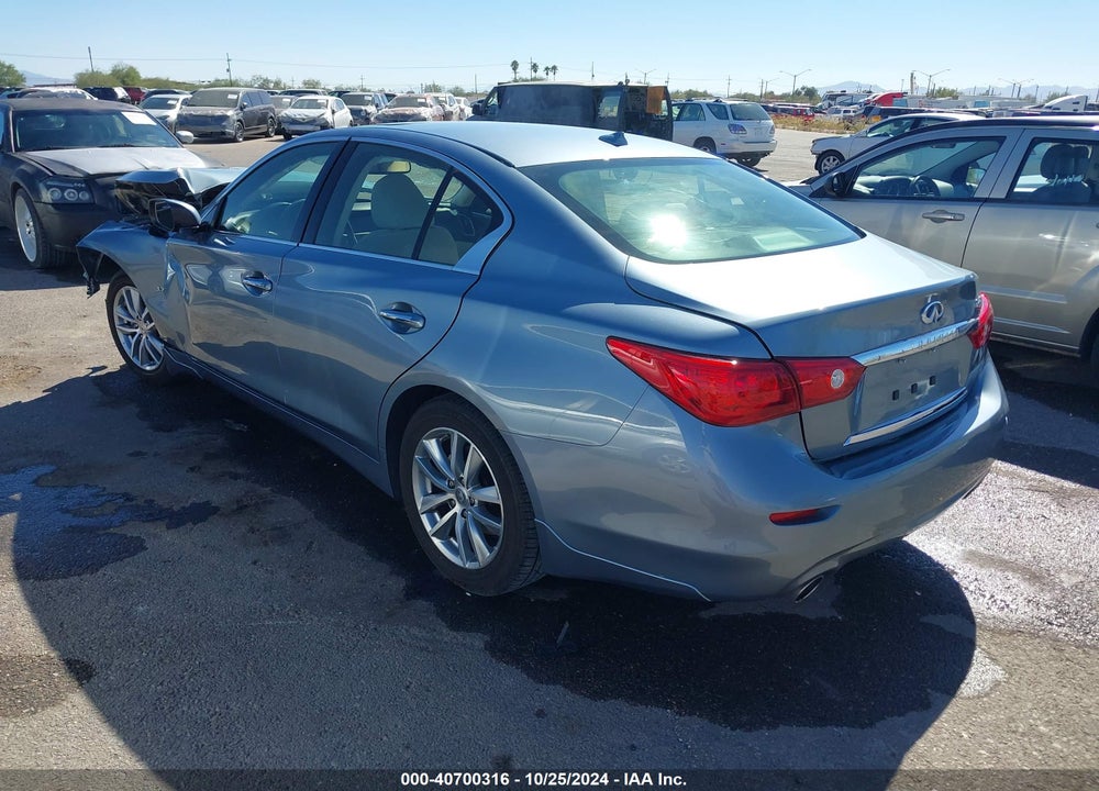 2015 INFINITI Q50 PREMIUM VIN: JN1BV7AP3FM333666
