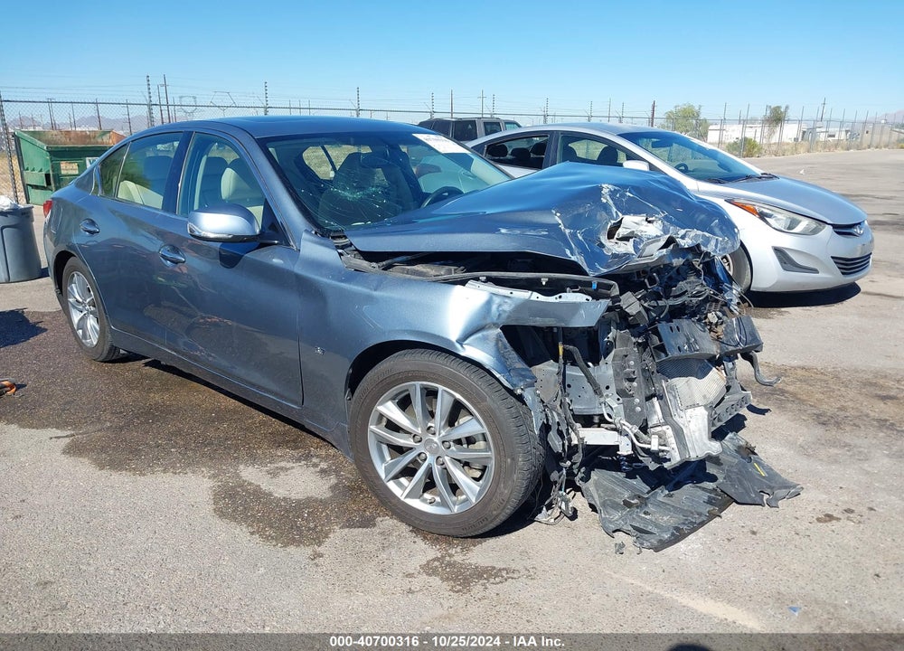 2015 INFINITI Q50 PREMIUM VIN: JN1BV7AP3FM333666