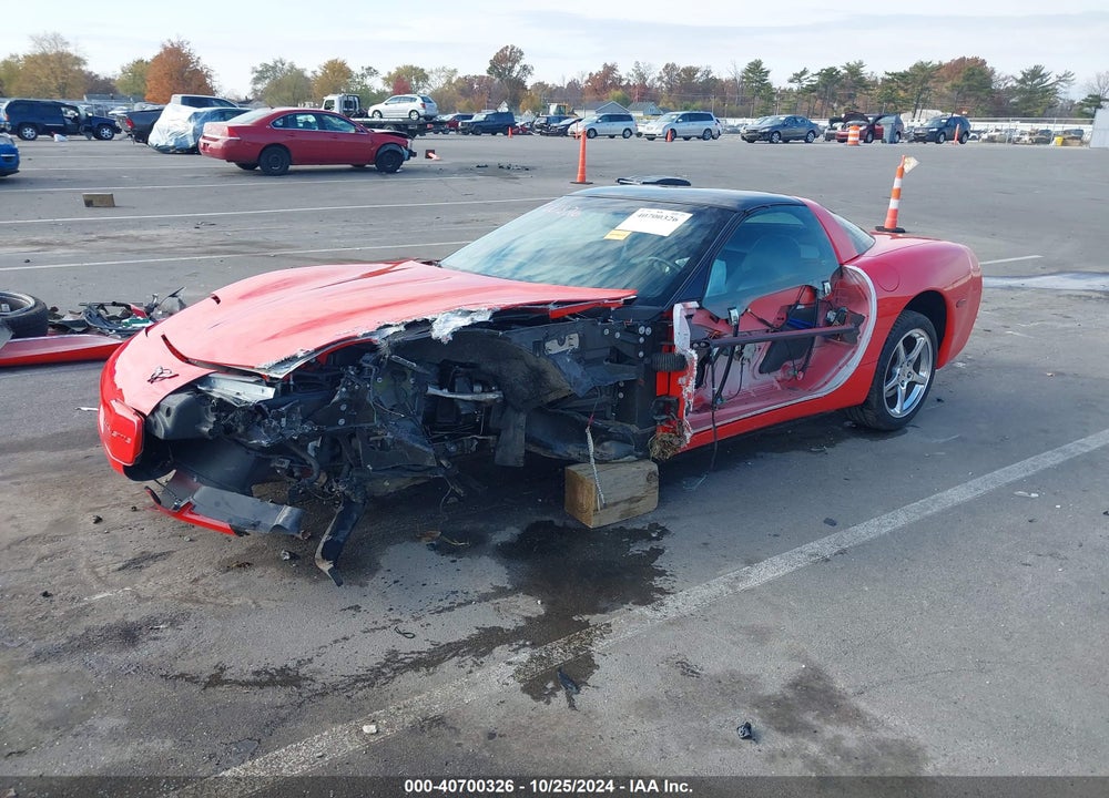 2004 CHEVROLET CORVETTE VIN: 1G1YY22G345111760