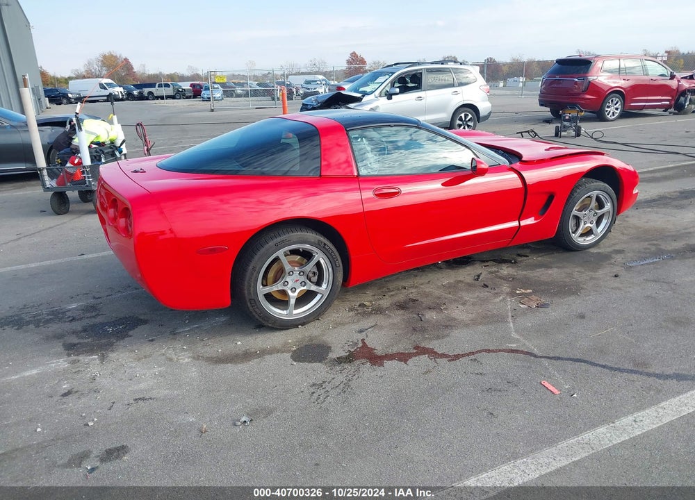 2004 CHEVROLET CORVETTE VIN: 1G1YY22G345111760