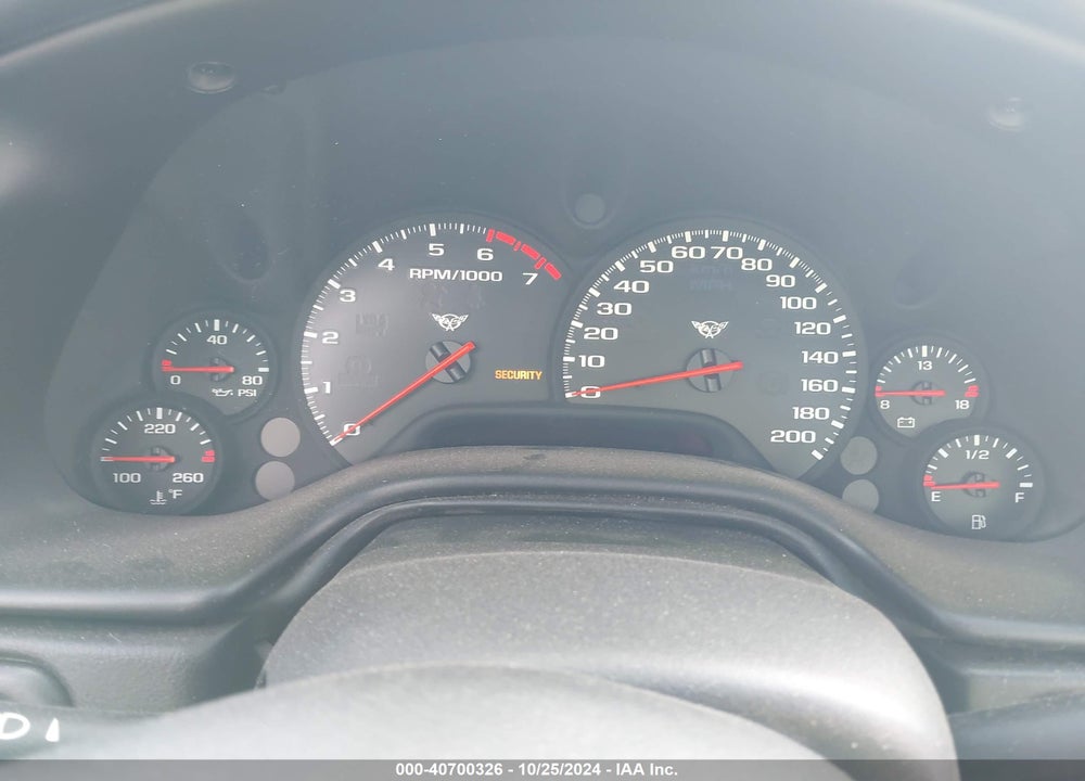 2004 CHEVROLET CORVETTE VIN: 1G1YY22G345111760