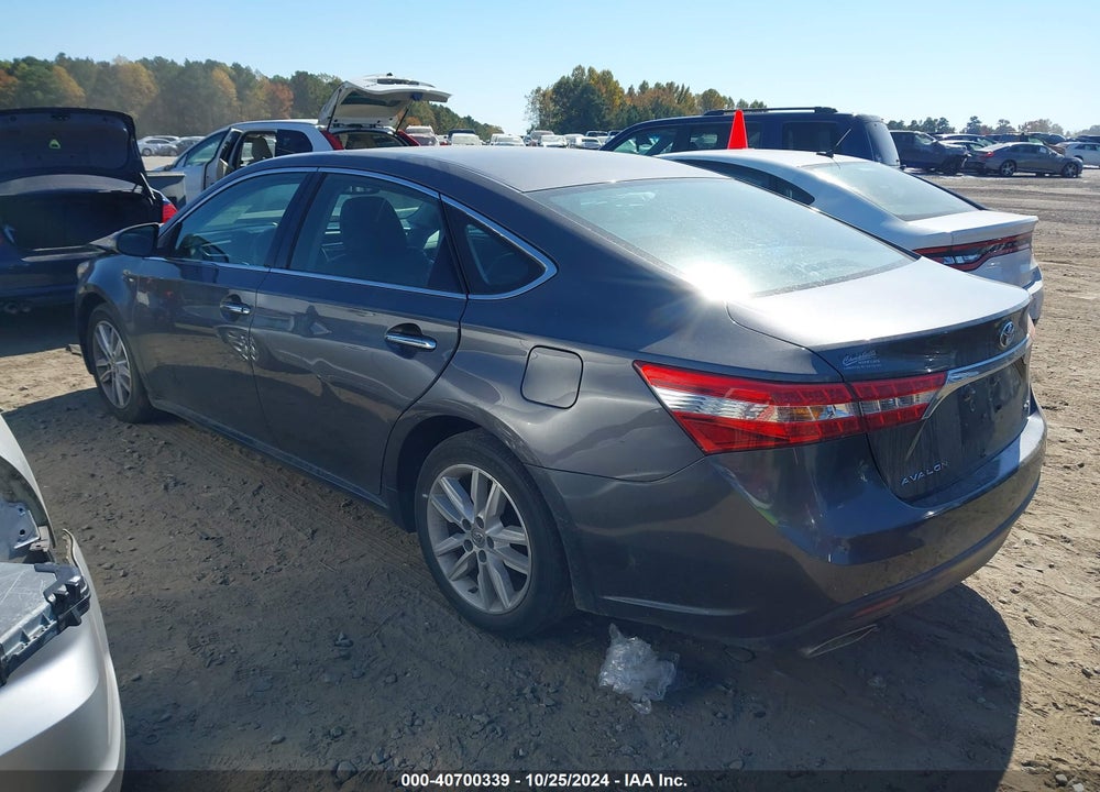 2013 TOYOTA AVALON XLE PREMIUM VIN: 4T1BK1EB3DU018196