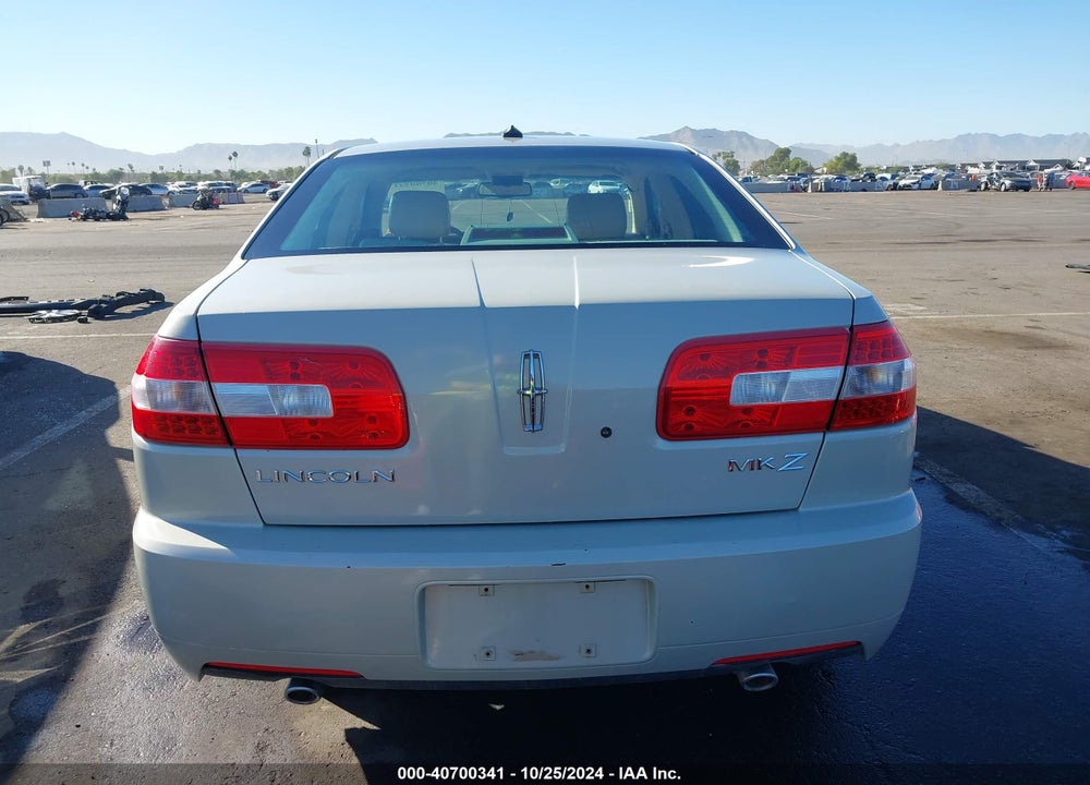 2007 LINCOLN MKZ VIN: 3LNHM26T27R645940