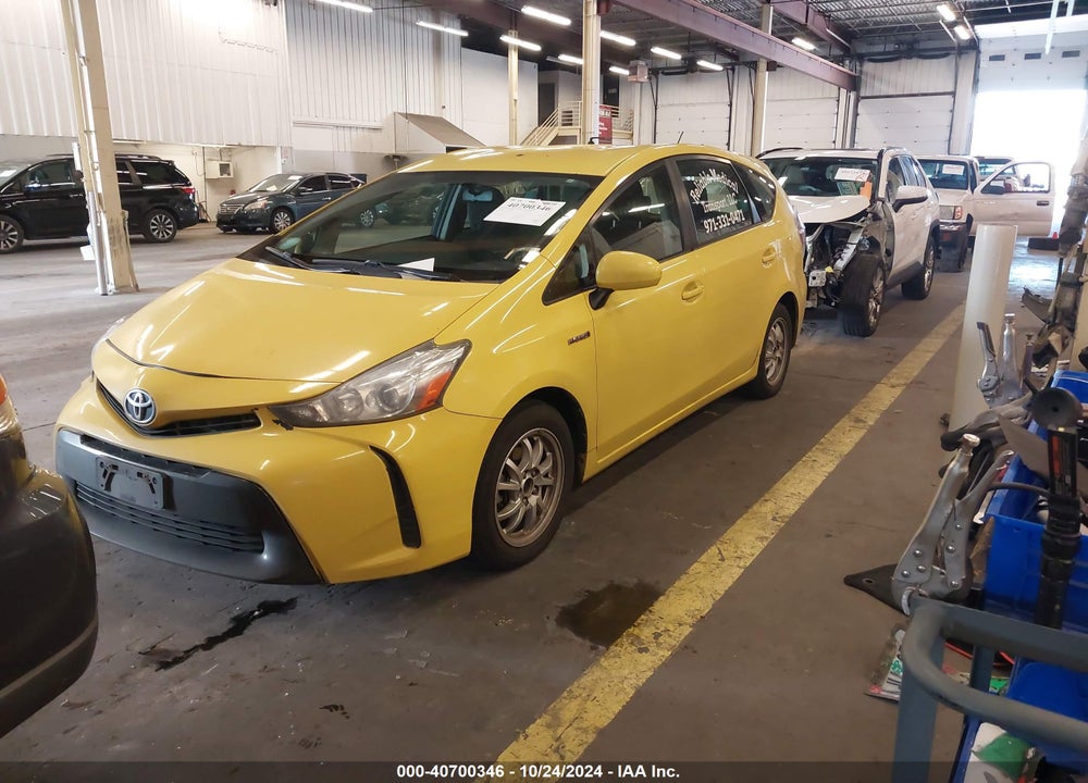 2015 TOYOTA PRIUS V TWO VIN: JTDZN3EU1FJ032223
