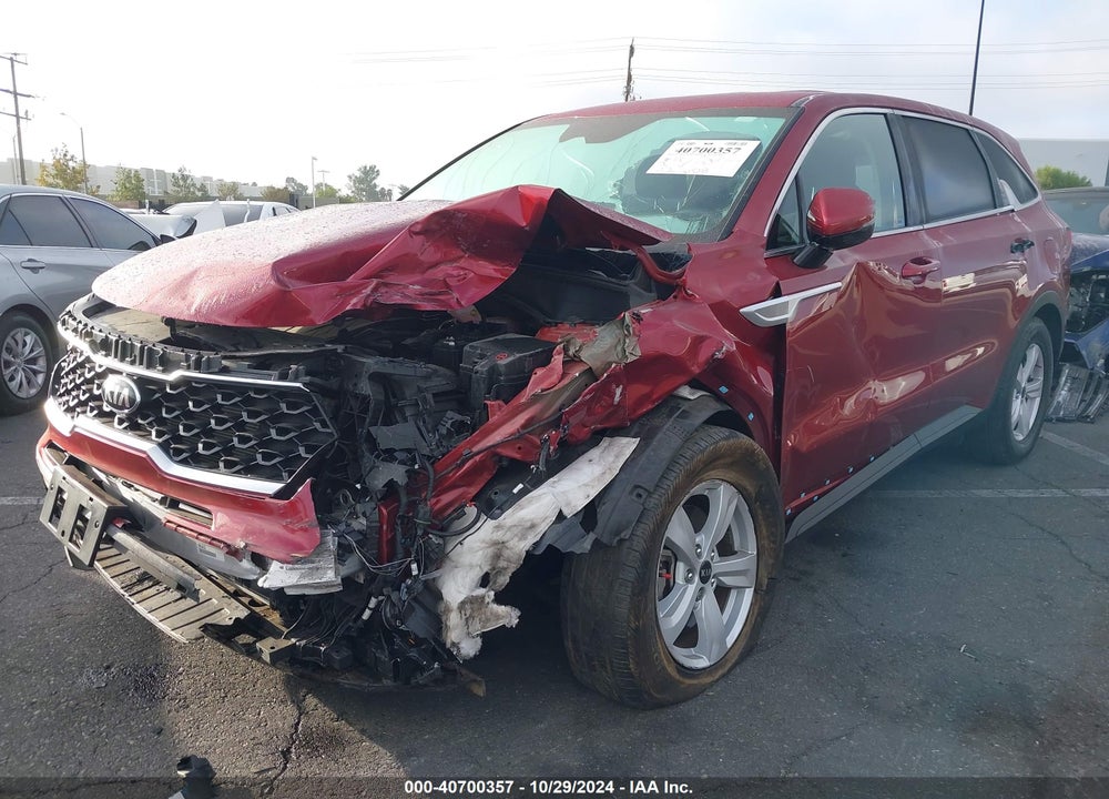 2021 KIA SORENTO LX VIN: 5XYRG4LC0MG002041