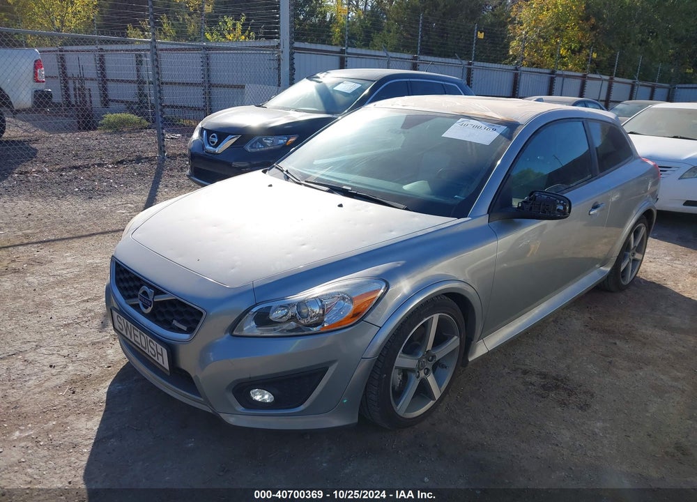 2012 VOLVO C30 T5 PREMIER PLUS VIN: YV1672MK8C2278158