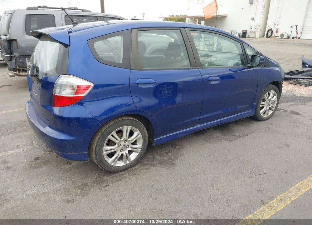 2010 HONDA FIT SPORT VIN: JHMGE8H49AS027756