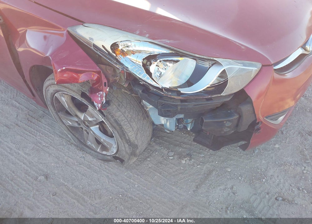 2013 HYUNDAI ELANTRA GLS VIN: 5NPDH4AEXDH331611
