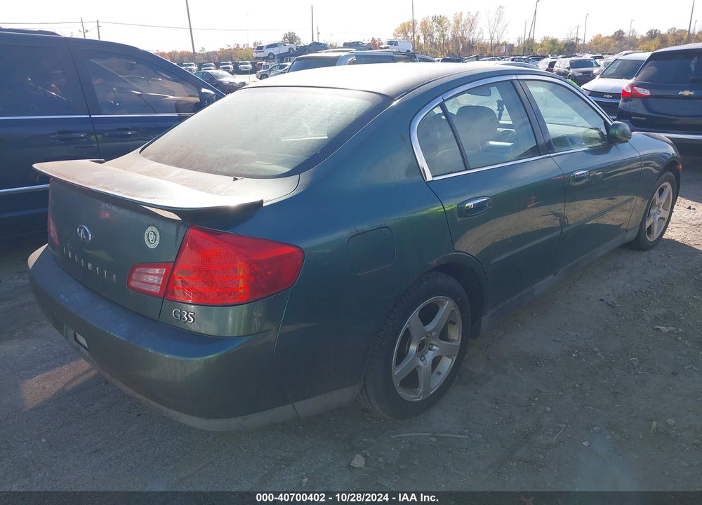 2003 INFINITI G35 LUXURY LEATHER VIN: JNKCV51E03M303328