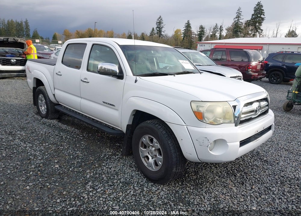 2008 TOYOTA TACOMA DOUBLE CAB VIN: 5TELU42N08Z550781