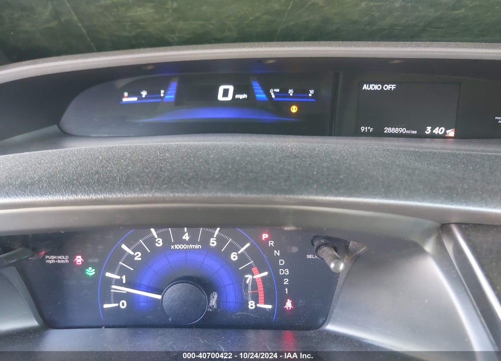 2013 HONDA CIVIC EX VIN: 19XFB2F81DE241527