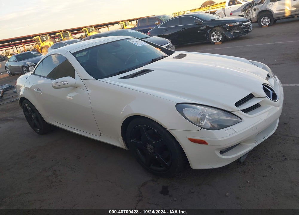 2007 MERCEDES-BENZ SLK 280 VIN: WDBWK54F57F155455