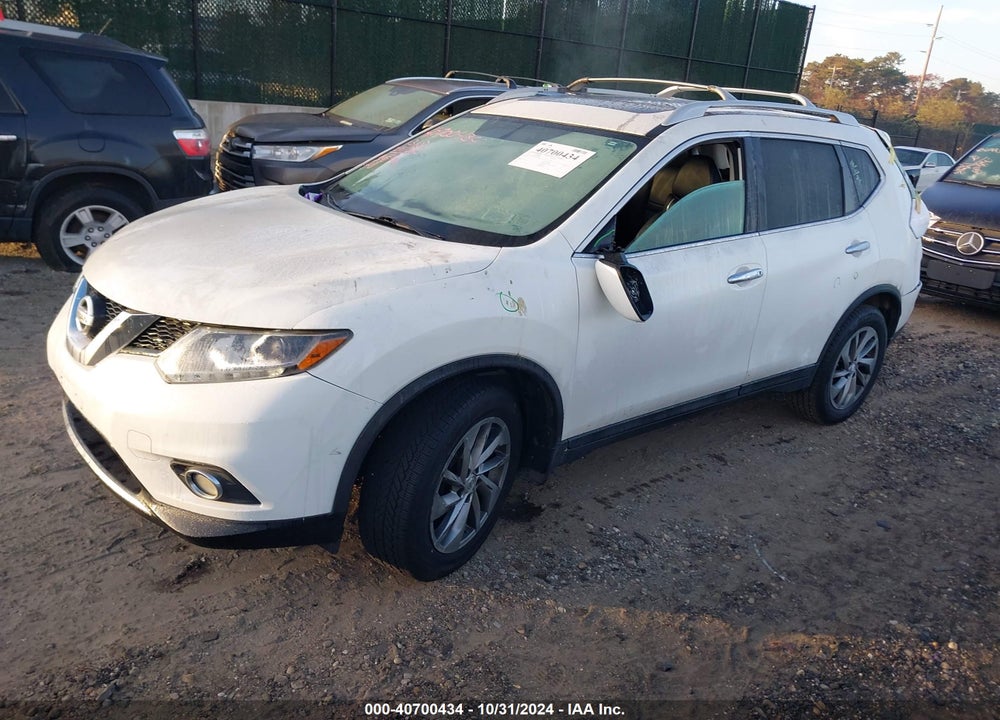 2014 NISSAN ROGUE SL VIN: 5N1AT2MVXEC849678