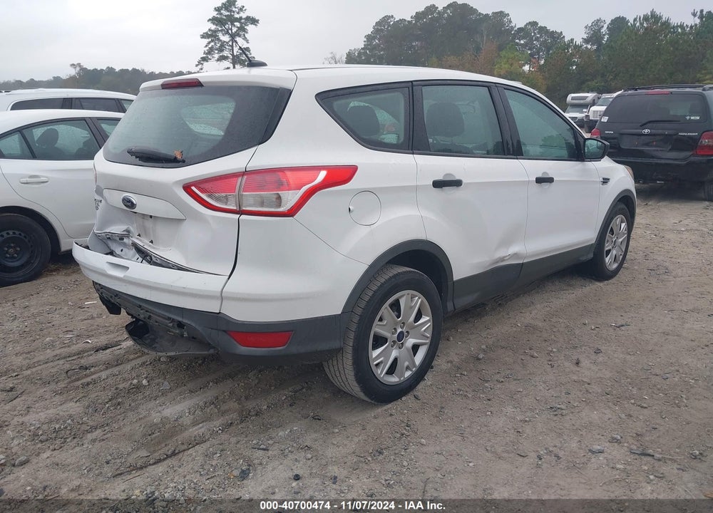2014 FORD ESCAPE S VIN: 1FMCU0F76EUB54651