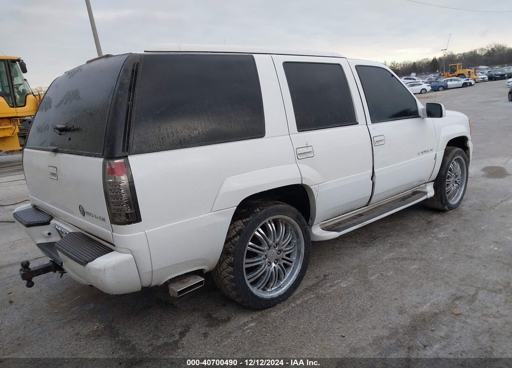2000 CADILLAC ESCALADE STANDARD VIN: 1GYEK13R2YR127463