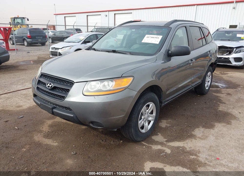 2009 HYUNDAI SANTA FE GLS VIN: 5NMSG73DX9H238916