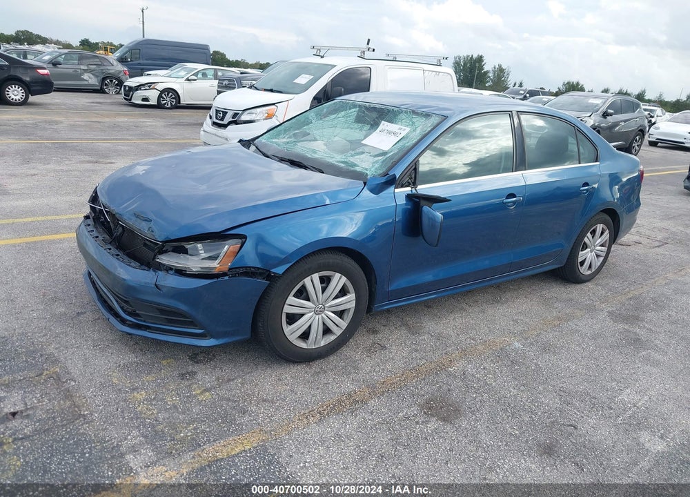 2017 VOLKSWAGEN JETTA VIN: 3VW2B7AJ6HM331383