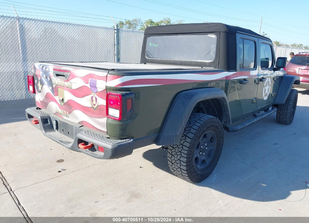 2023 JEEP GLADIATOR MOJAVE 4X4 VIN: 1C6JJTEG7PL516154