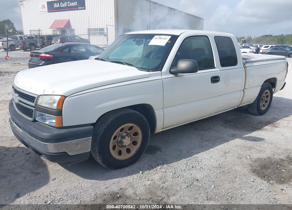 2006 CHEVROLET SILVERADO 1500 WORK TRUCK VIN: 1GCEC19Z96Z197629