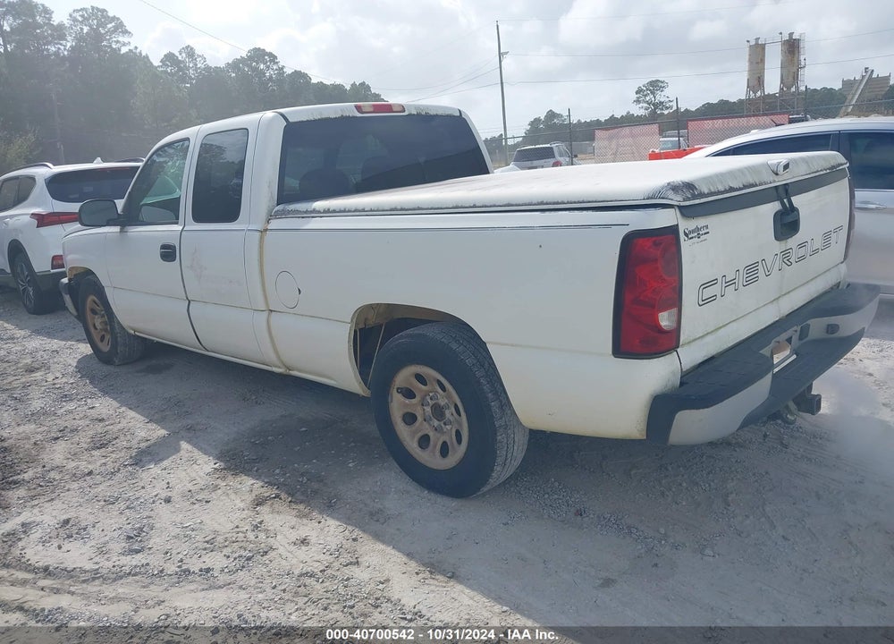2006 CHEVROLET SILVERADO 1500 WORK TRUCK VIN: 1GCEC19Z96Z197629