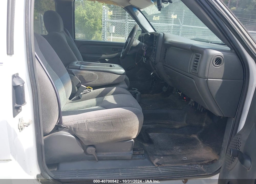 2006 CHEVROLET SILVERADO 1500 WORK TRUCK VIN: 1GCEC19Z96Z197629