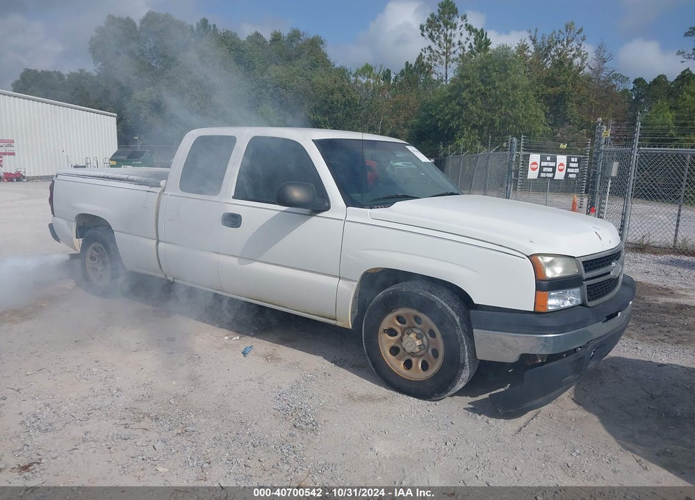 2006 CHEVROLET SILVERADO 1500 WORK TRUCK VIN: 1GCEC19Z96Z197629