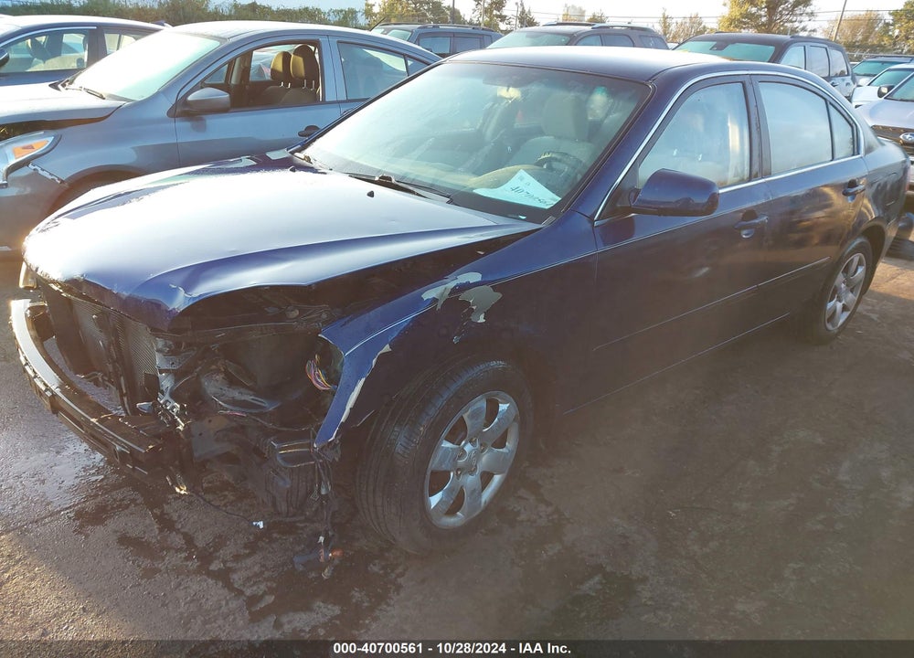 2008 KIA OPTIMA LX VIN: KNAGE123485243948