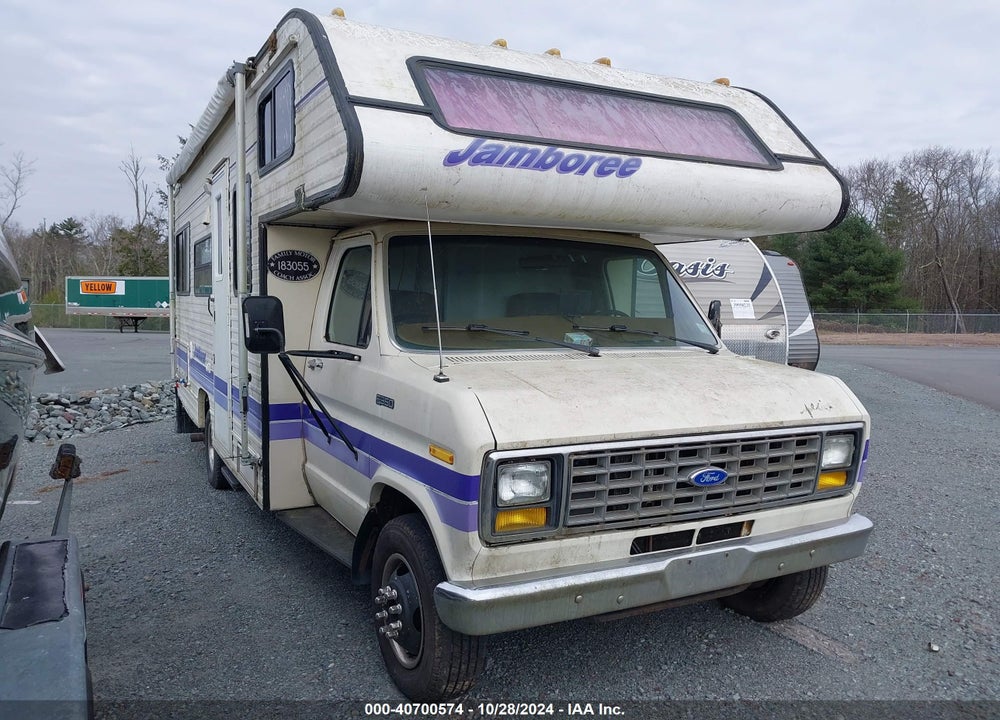 1991 FORD ECONOLINE E350 CUTAWAY VAN VIN: 1FDKE30G4MHB32433