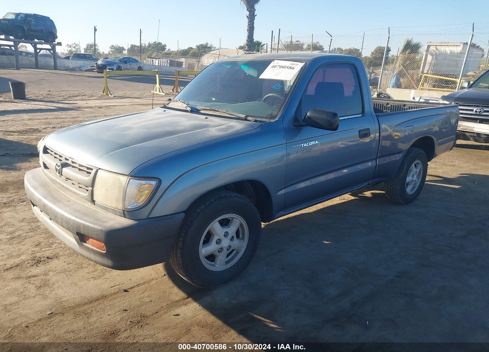 1998 TOYOTA TACOMA VIN: 4TANL42N7WZ104837