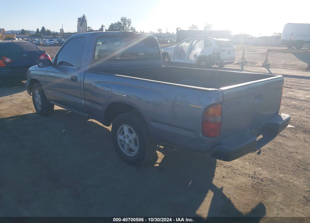 1998 TOYOTA TACOMA VIN: 4TANL42N7WZ104837