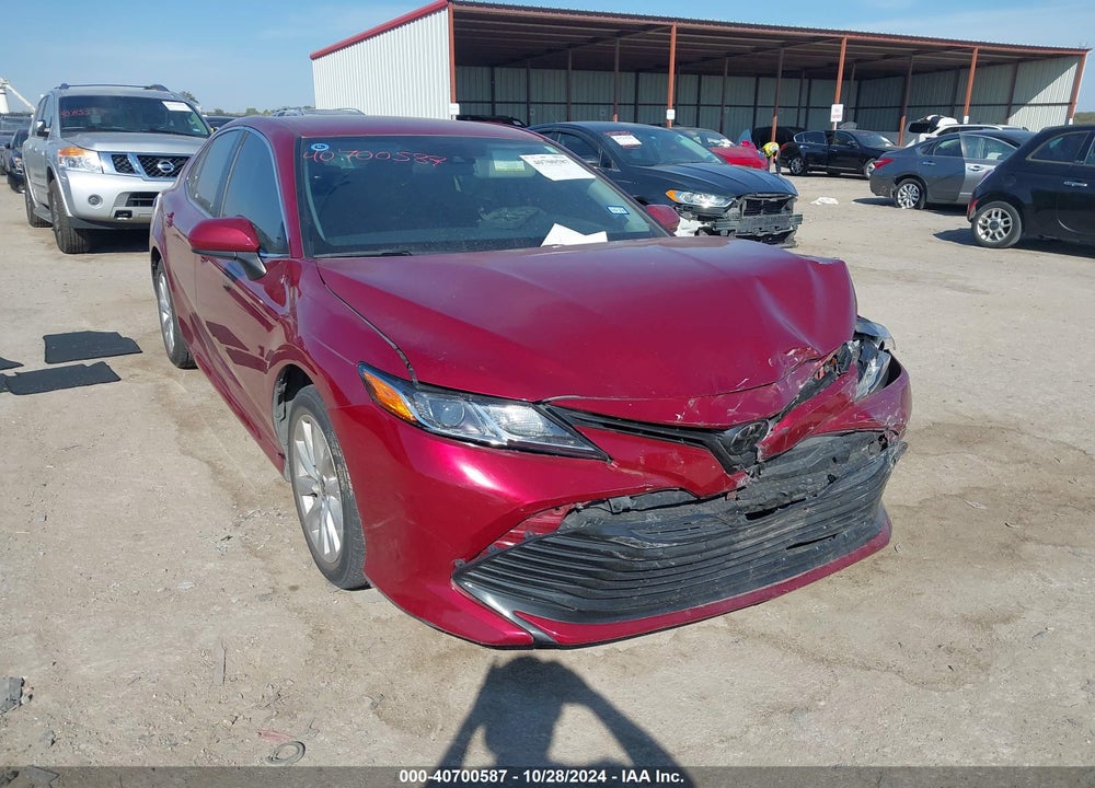 2020 TOYOTA CAMRY LE VIN: 4T1C11AK7LU395738