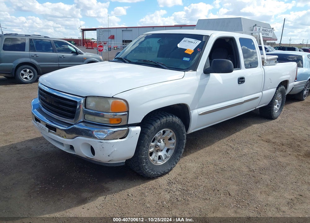 2006 GMC SIERRA 1500 SLE1 VIN: 1GTEC19Z16Z201740
