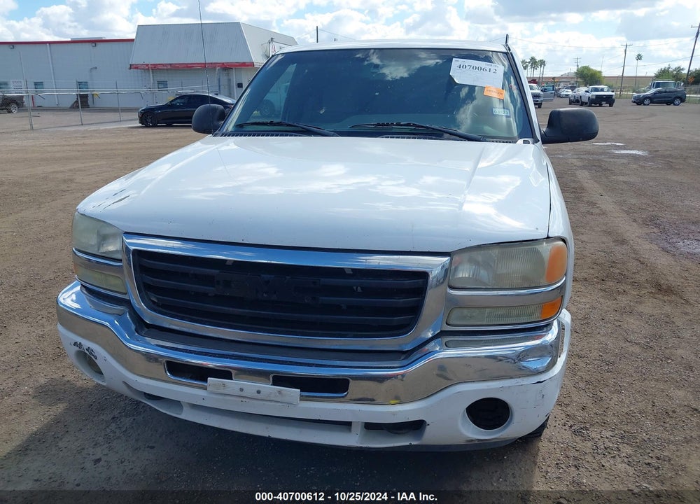 2006 GMC SIERRA 1500 SLE1 VIN: 1GTEC19Z16Z201740