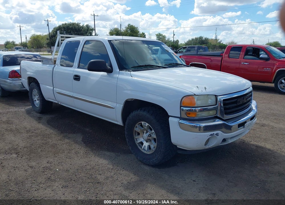 2006 GMC SIERRA 1500 SLE1 VIN: 1GTEC19Z16Z201740