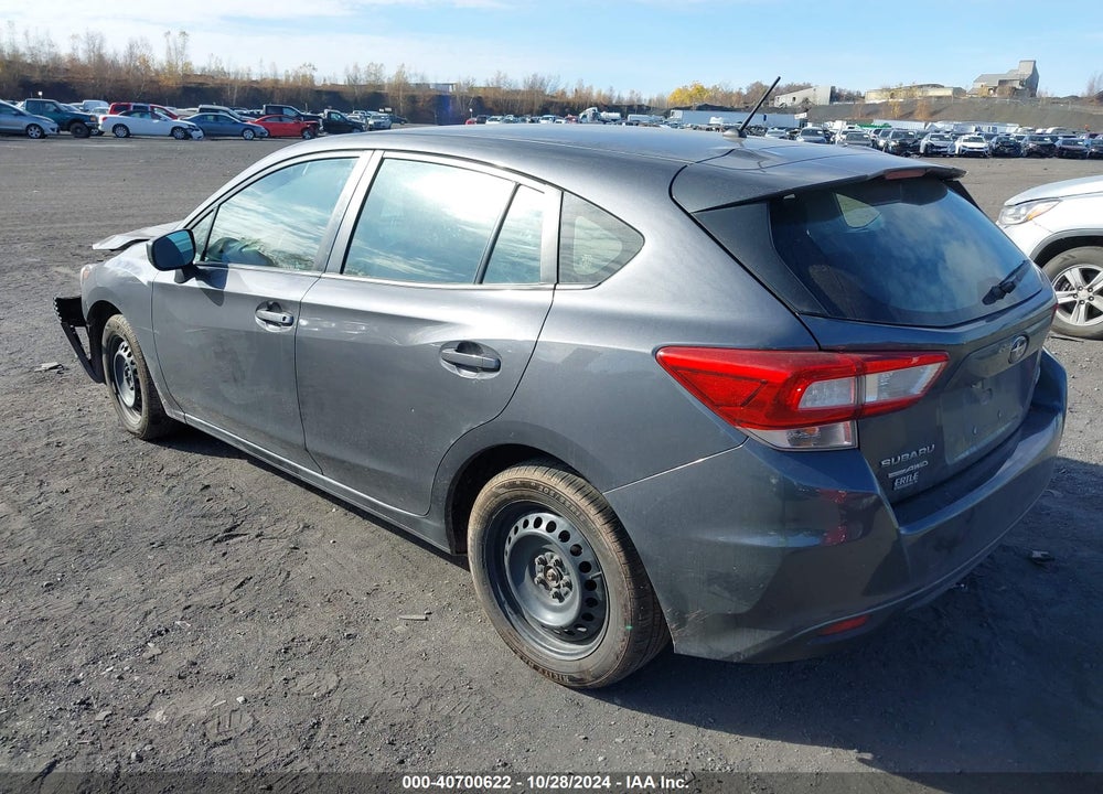 2019 SUBARU IMPREZA 2.0I VIN: 4S3GTAB66K3751912