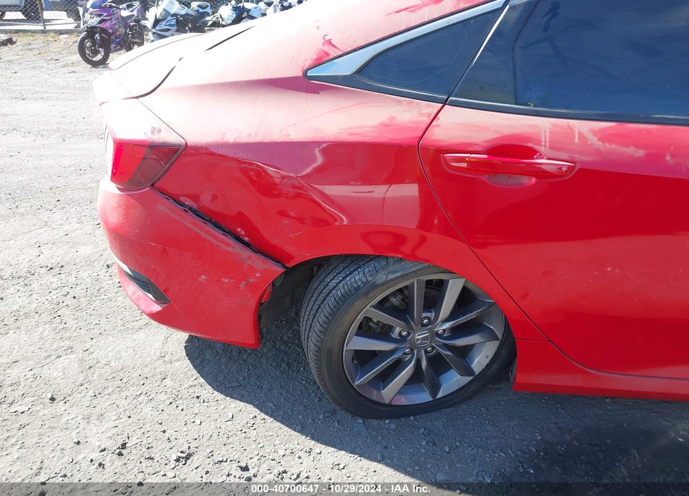 2019 HONDA CIVIC EX-L VIN: 2HGFC1F74KH650199