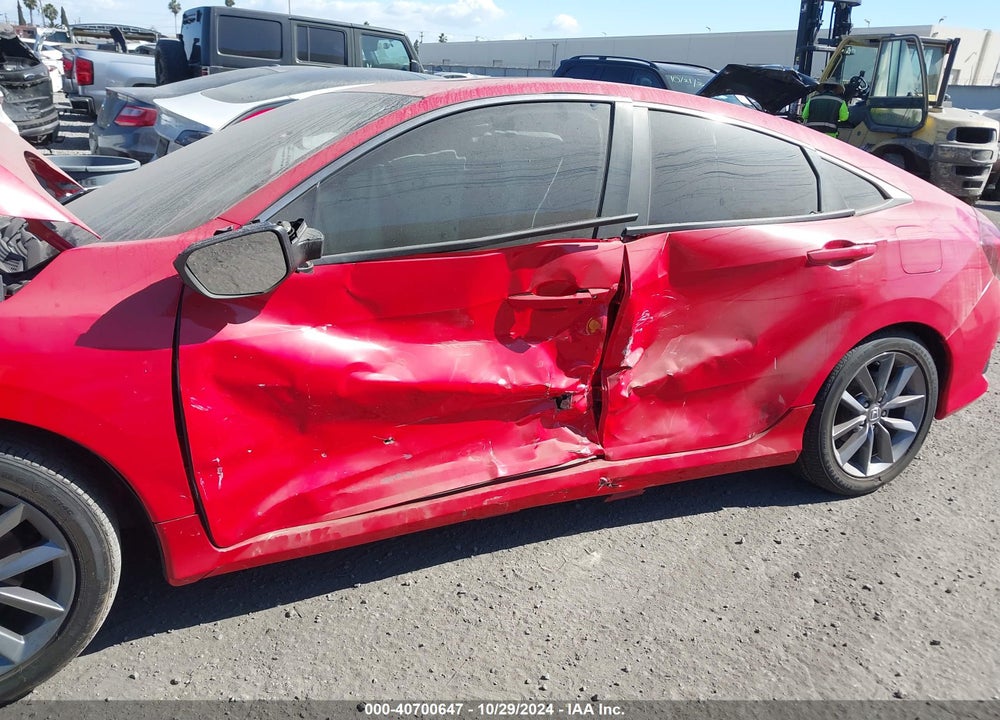 2019 HONDA CIVIC EX-L VIN: 2HGFC1F74KH650199