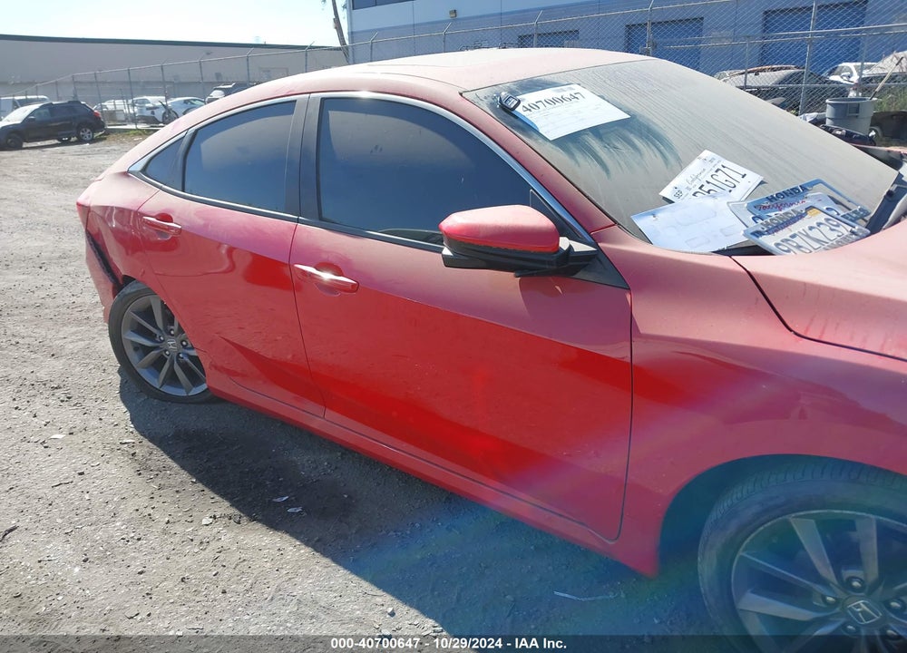 2019 HONDA CIVIC EX-L VIN: 2HGFC1F74KH650199