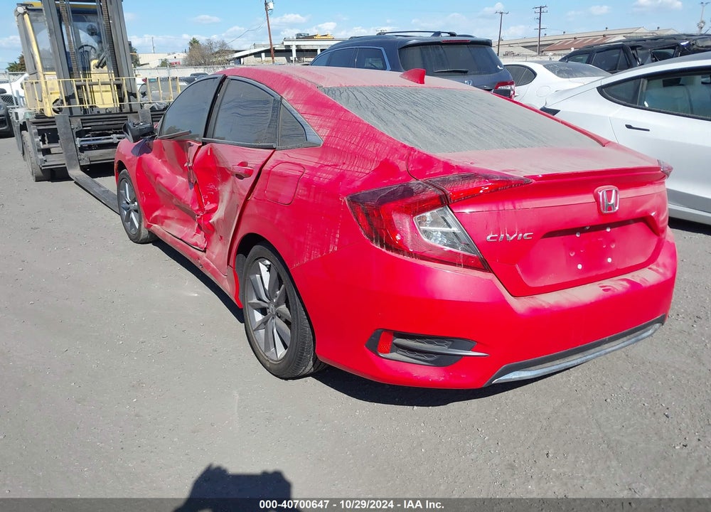2019 HONDA CIVIC EX-L VIN: 2HGFC1F74KH650199
