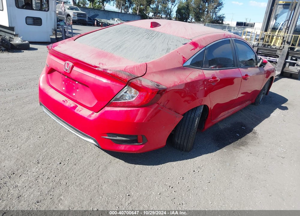 2019 HONDA CIVIC EX-L VIN: 2HGFC1F74KH650199