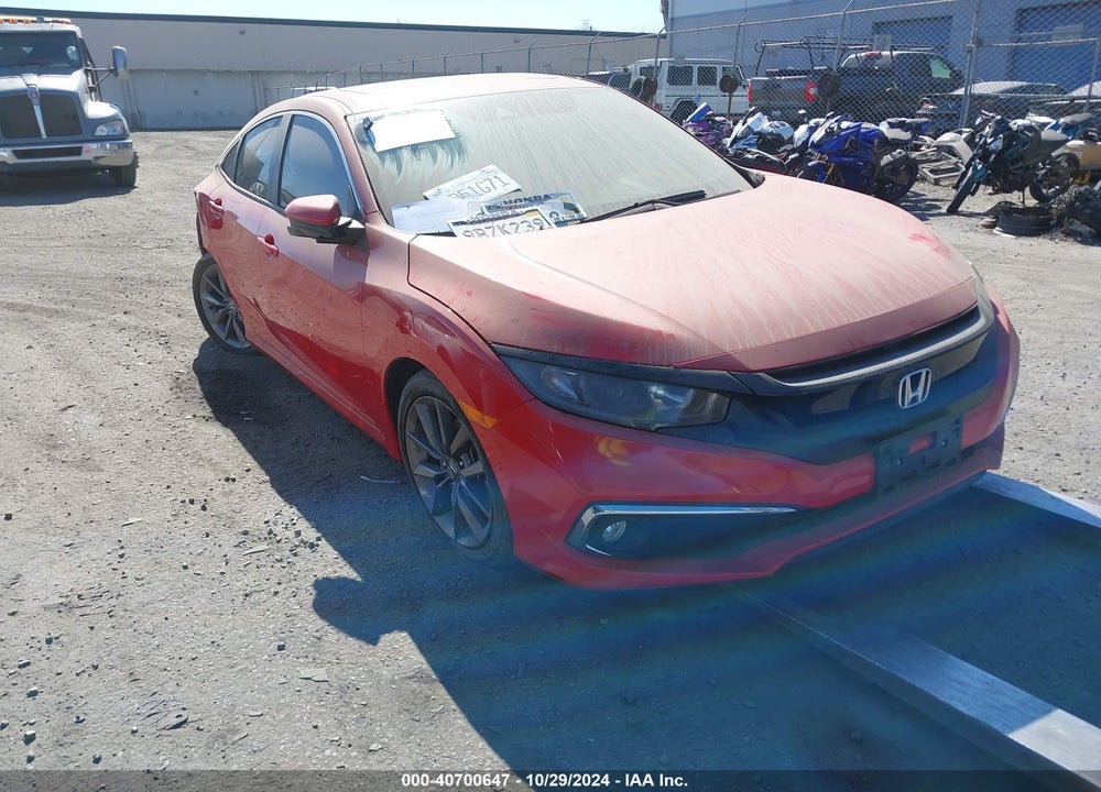2019 HONDA CIVIC EX-L VIN: 2HGFC1F74KH650199