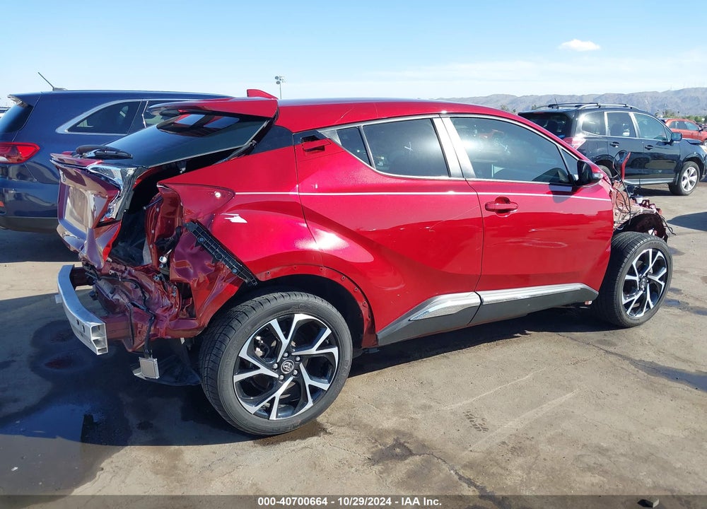 2018 TOYOTA C-HR XLE PREMIUM VIN: NMTKHMBX7JR042472