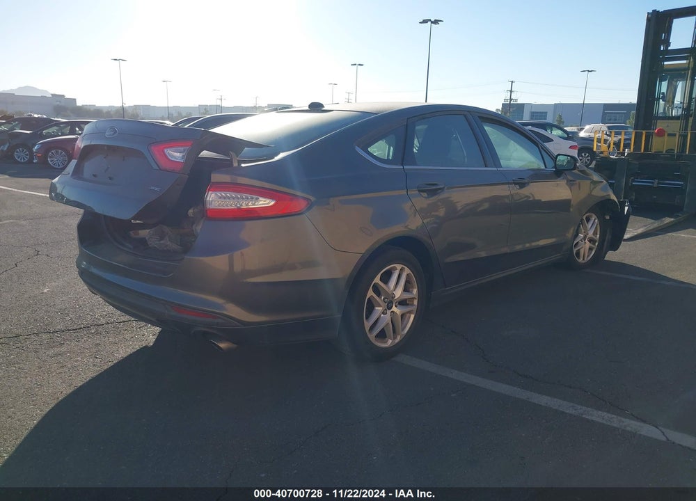 2016 FORD FUSION SE VIN: 3FA6P0H72GR150604