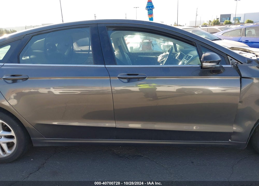 2016 FORD FUSION SE VIN: 3FA6P0H72GR150604