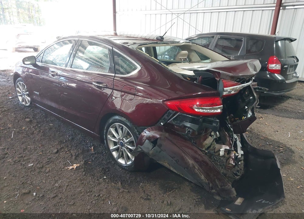 2017 FORD FUSION HYBRID SE VIN: 3FA6P0LU3HR121823