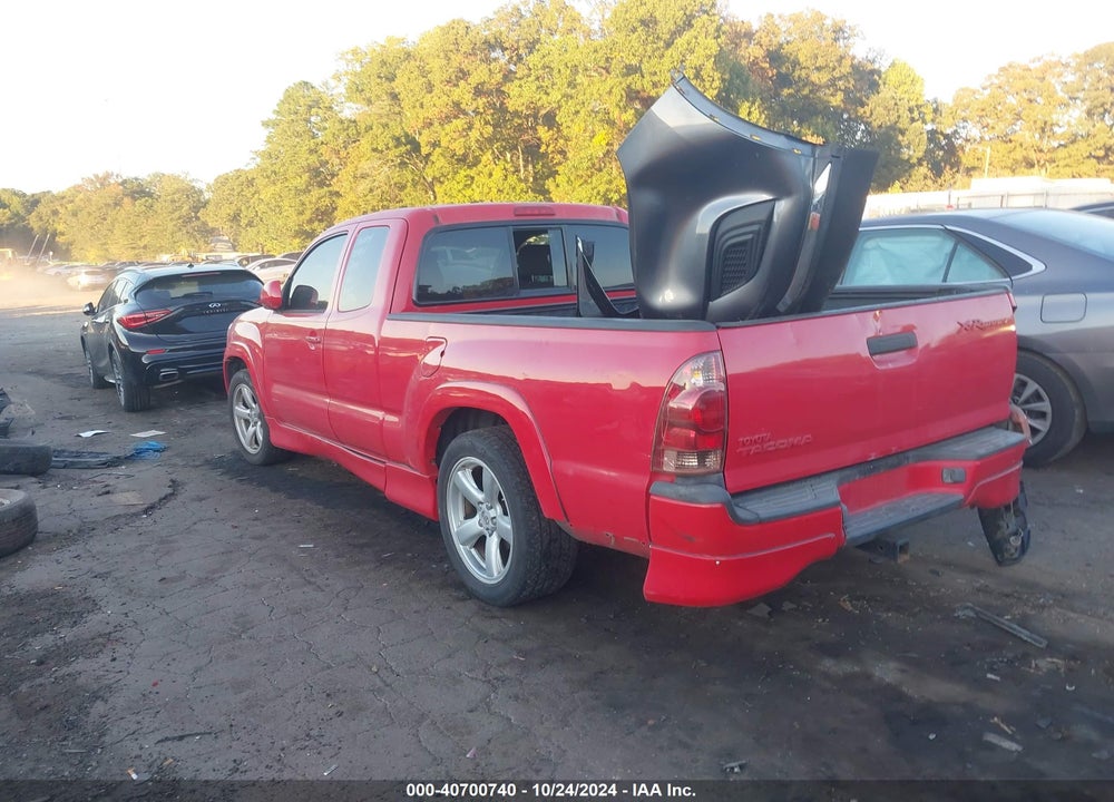 2007 TOYOTA TACOMA X-RUNNER VIN: 5TETU22N77Z358227